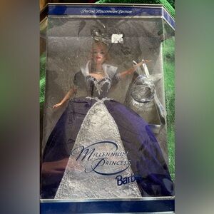 Millennium Princess Barbie Doll - Blue and Silver